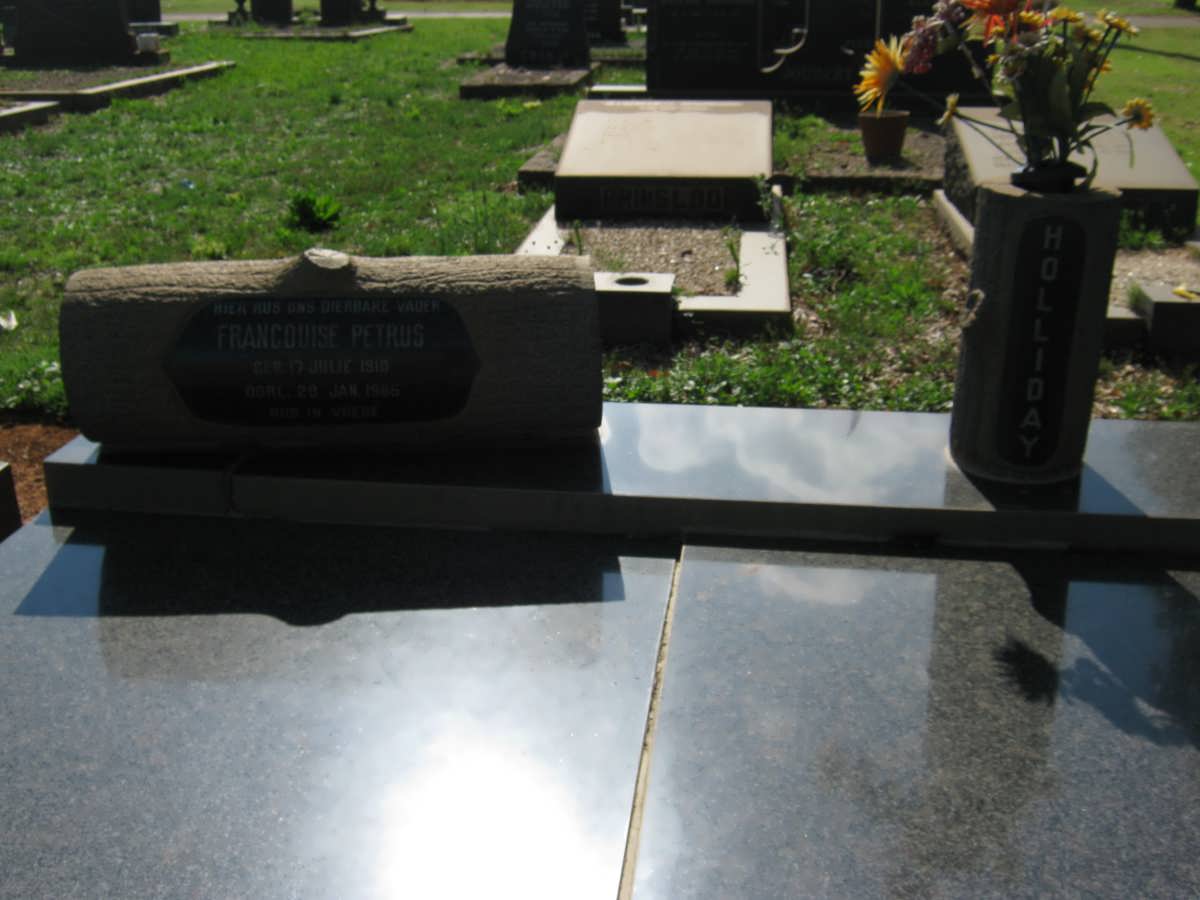 HOLLIDAY Francouise Petrus 1910-1965