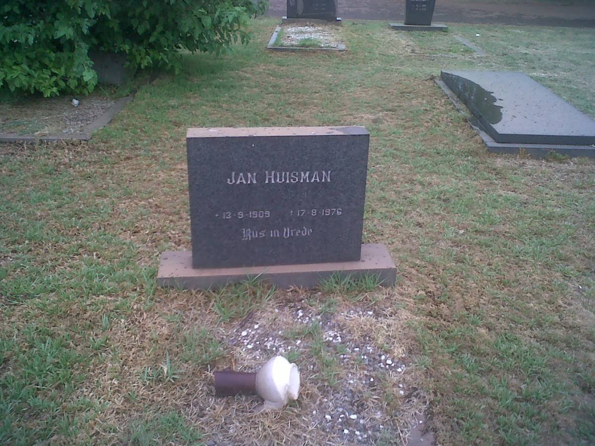 HUISMAN Jan 1909-1976