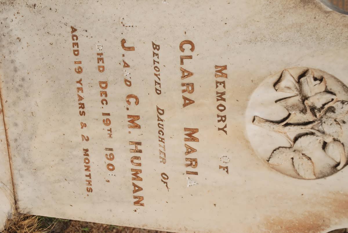 HUMAN Clara Maria -1901
