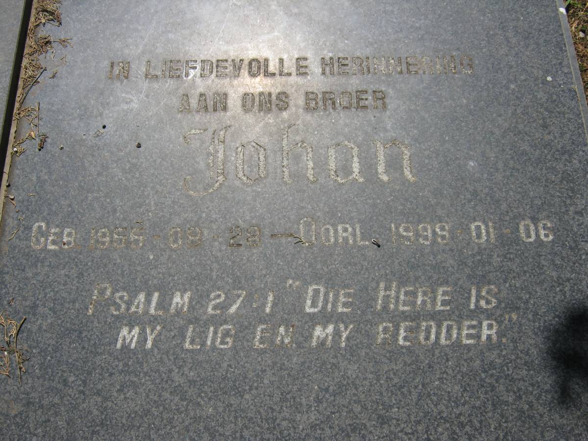 HUYZERS Johan 1955-1998