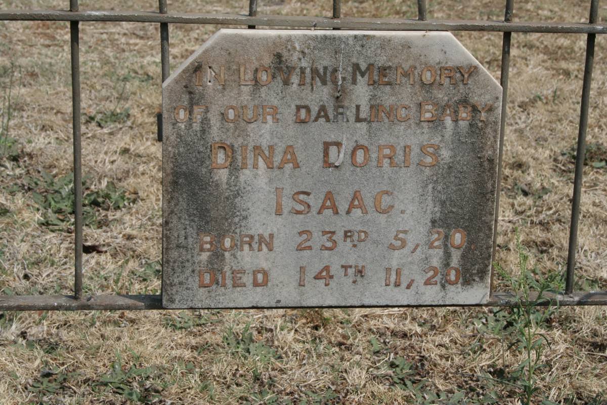 ISAAC Dina Doris 1920-1920