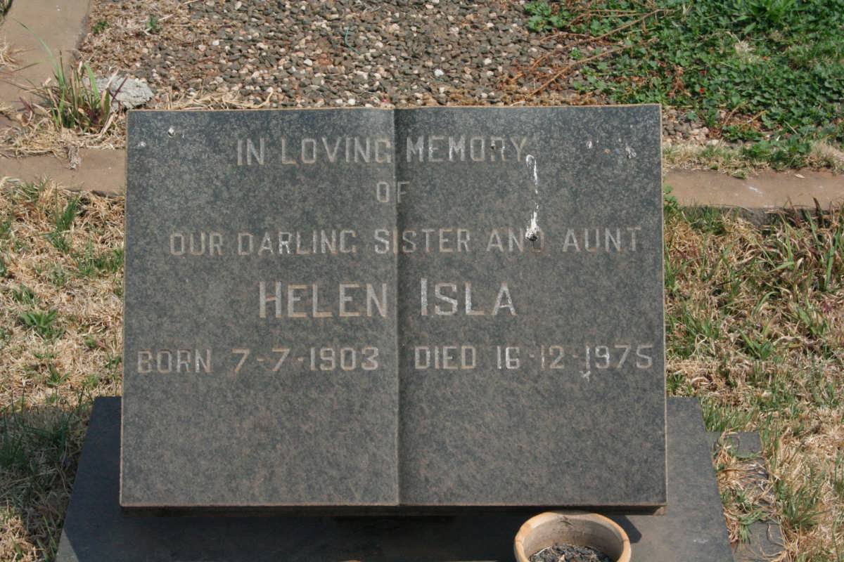 ISLA Helen 1903-1975