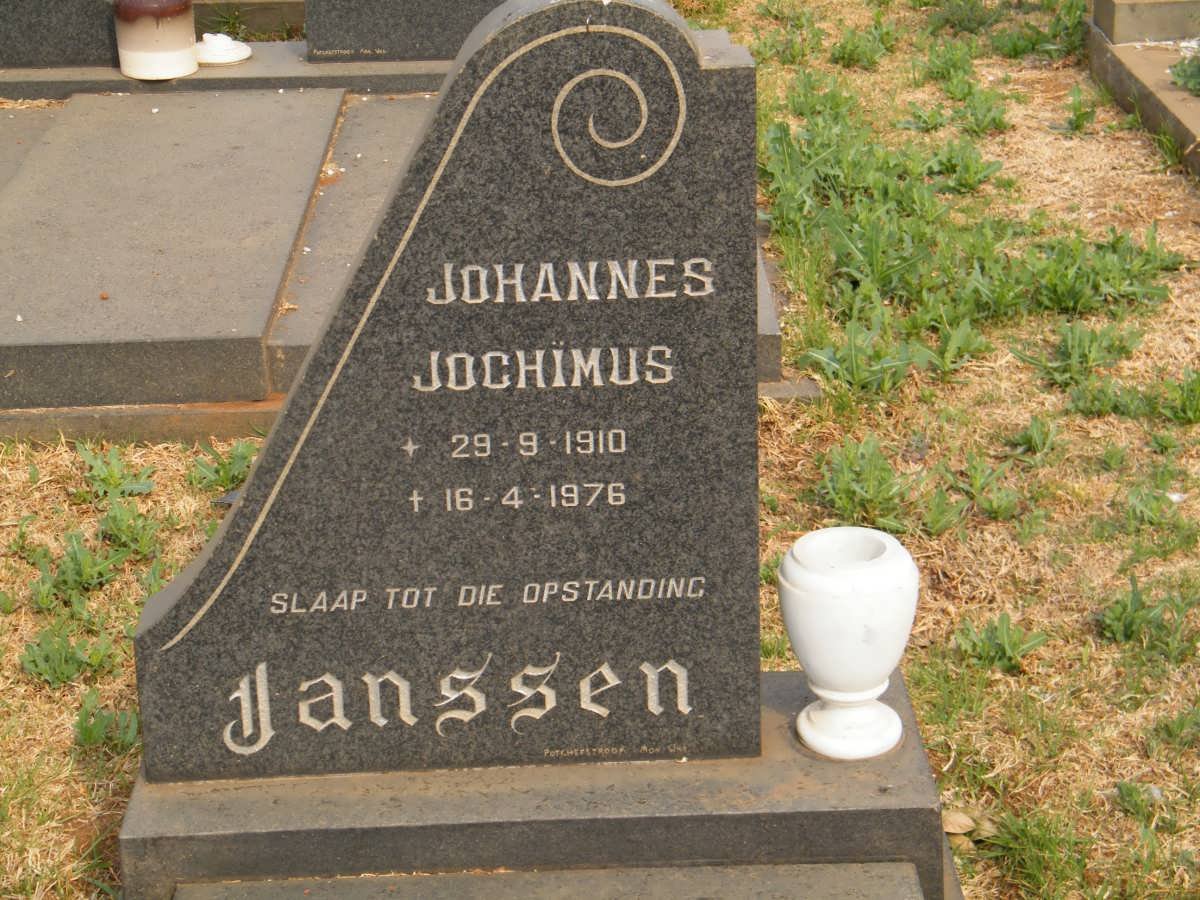 JANSEN Johannes Jochïmus 1910-1976