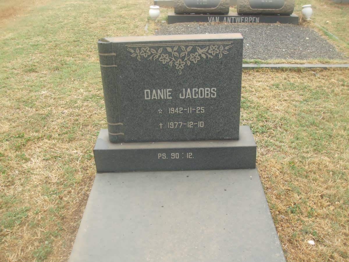 JACOBS Danie 1942-1977