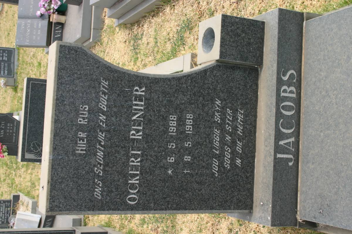 JACOBS Ockert Renier 1988-1988