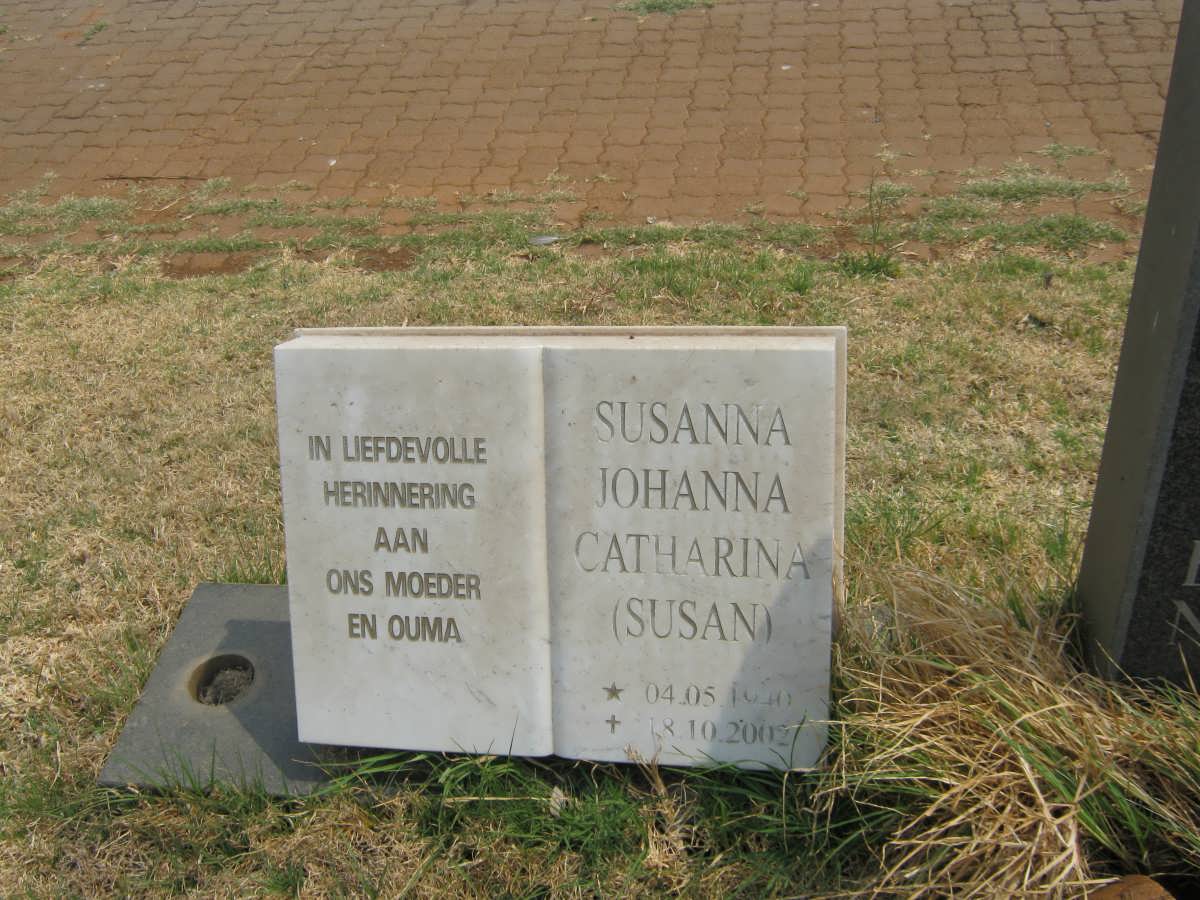 JANSEN Susanna Johanna Catharina -2002