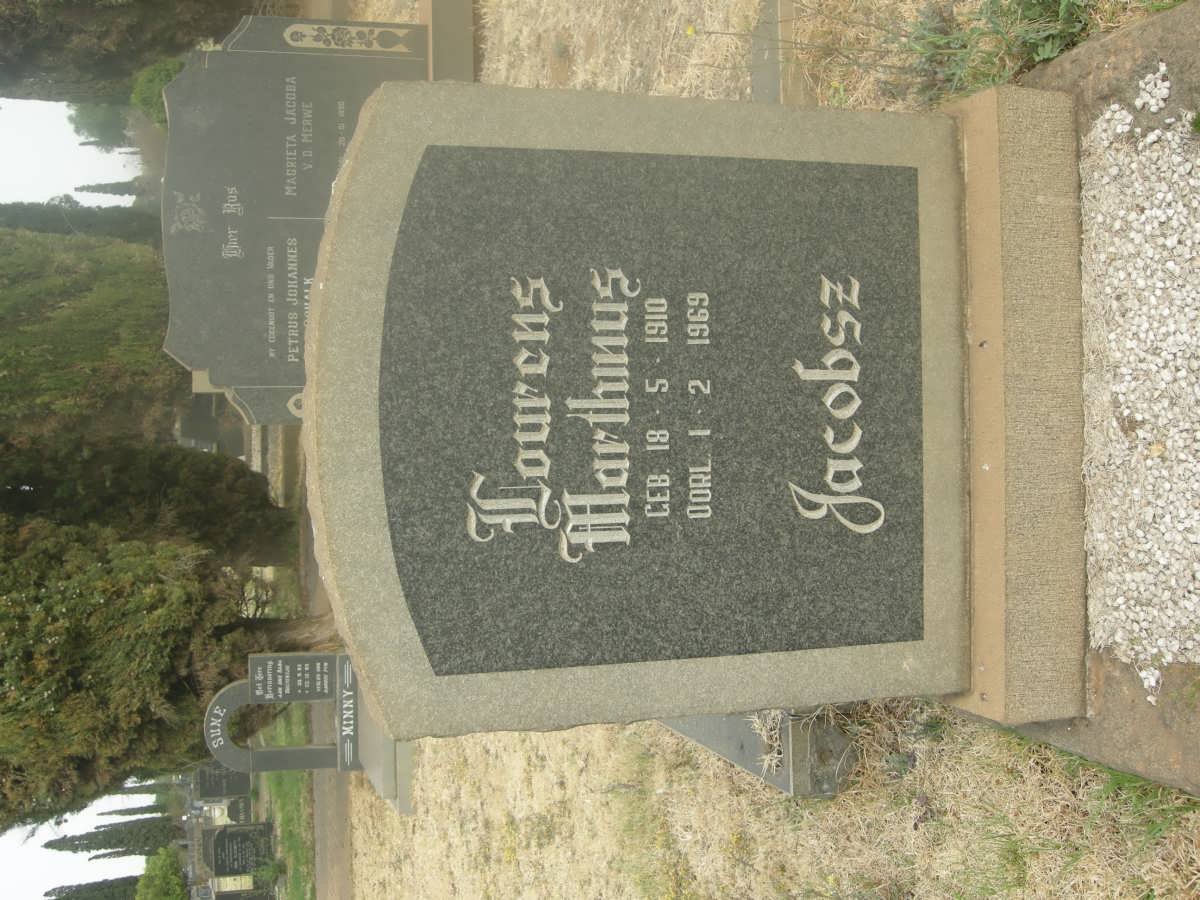 JACOBSZ Lourens Marthinus 1910-1969