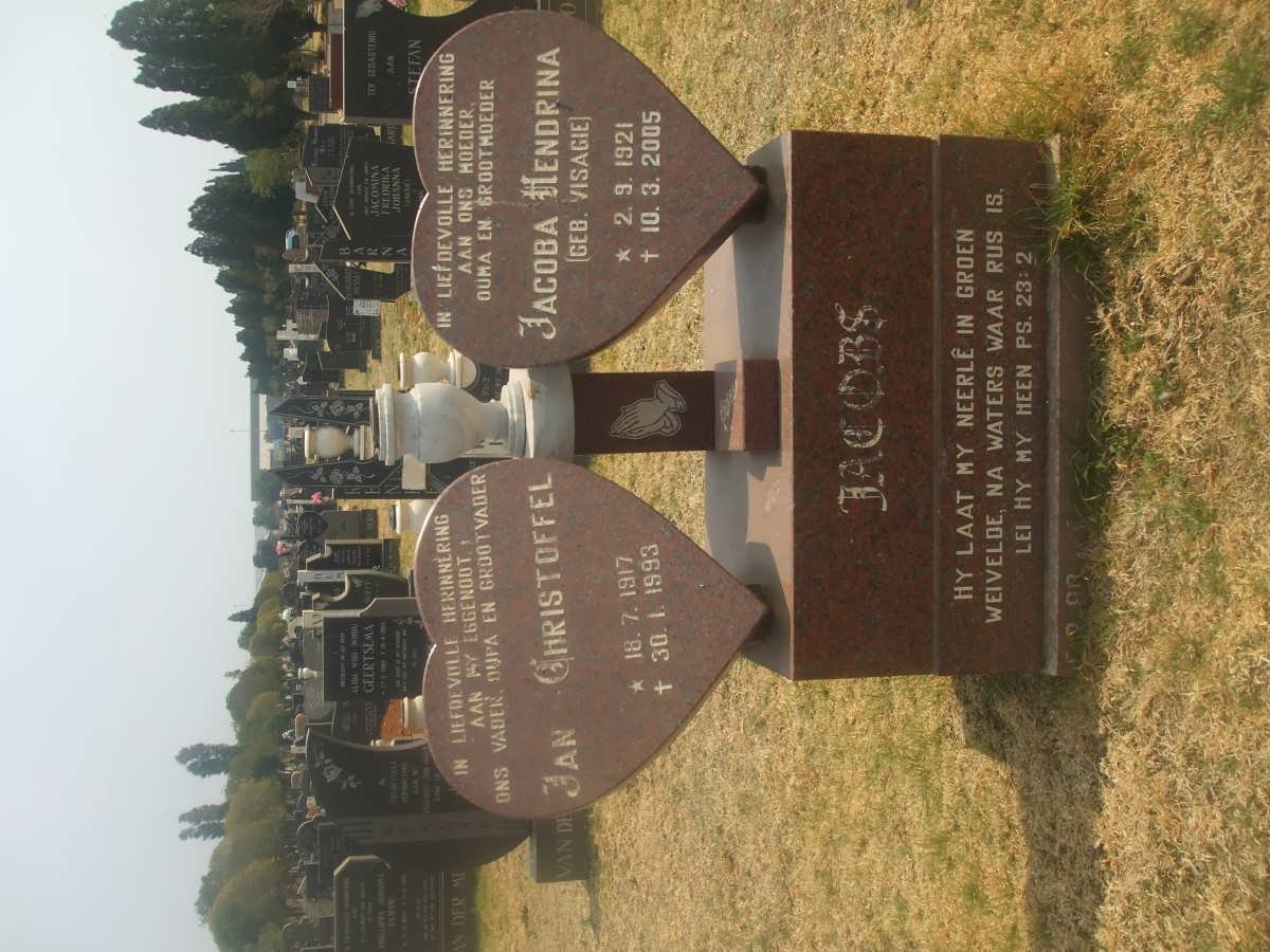 JACOBS Jan Christoffel 1917-1993