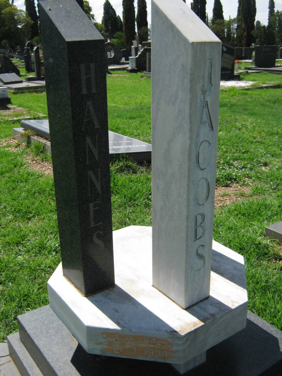 JACOBS Hannes 1946-1990