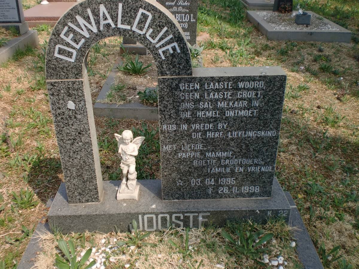 JOOSTE Dewaltjie 1995-1998
