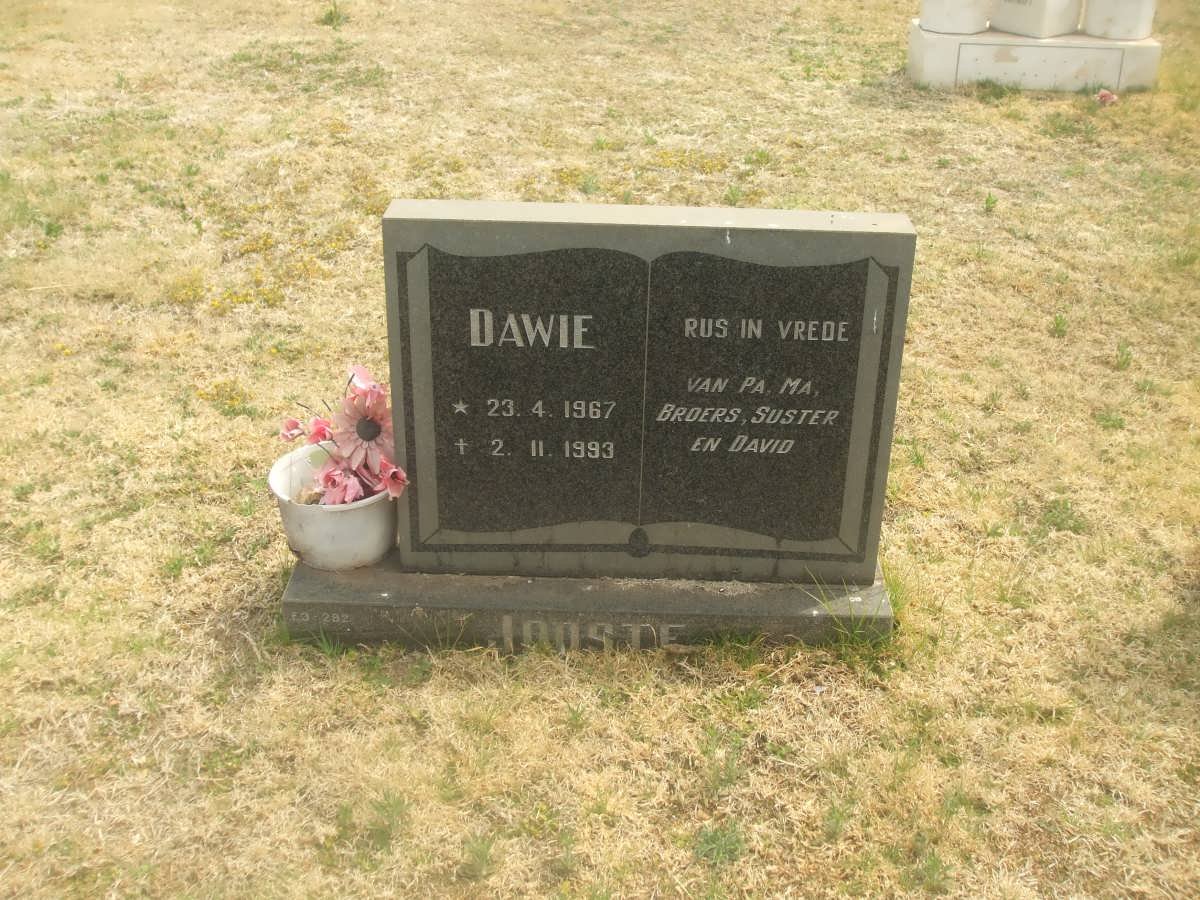 JOOSTE David Andries 1967-1993