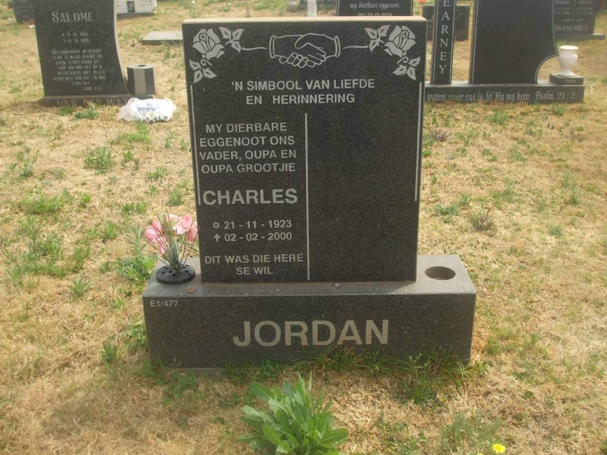JORDAN Charles 1923-2000