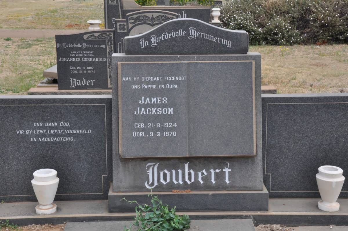 JOUBERT James Jackson 1924-1970