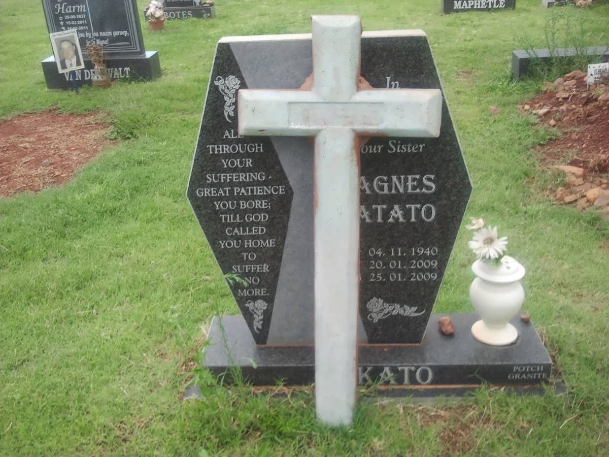 KATO Agnes Atato 1940-2009