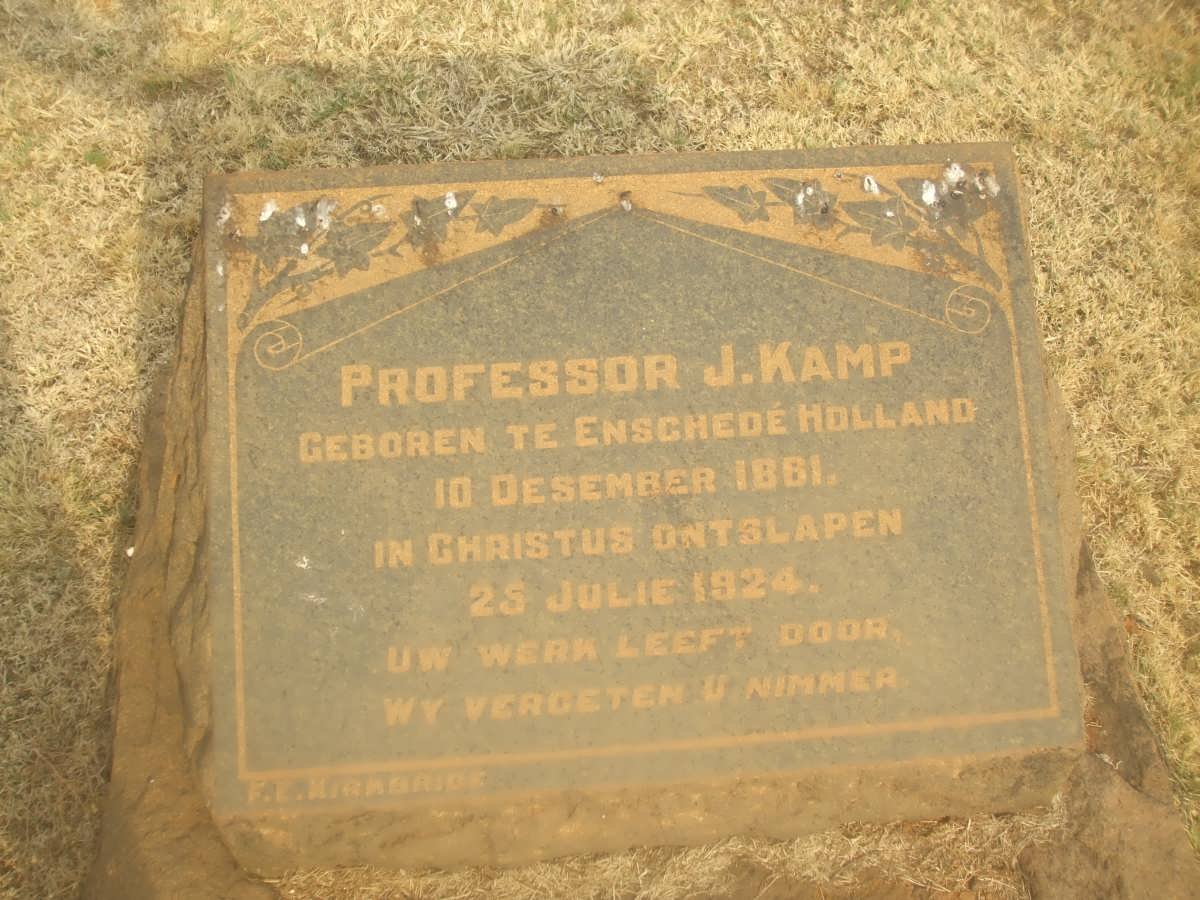 KAMP J. 1861-1924
