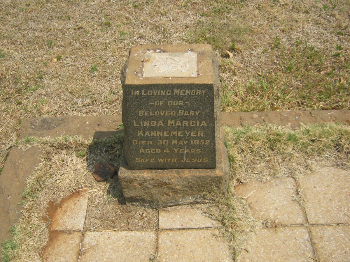 KANNEMEYER Linda Marcia -1952