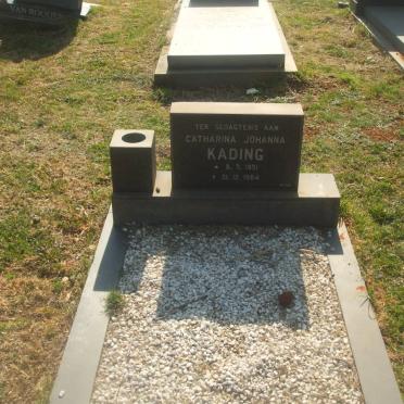 KADING Catharina Johanna 1951-1984