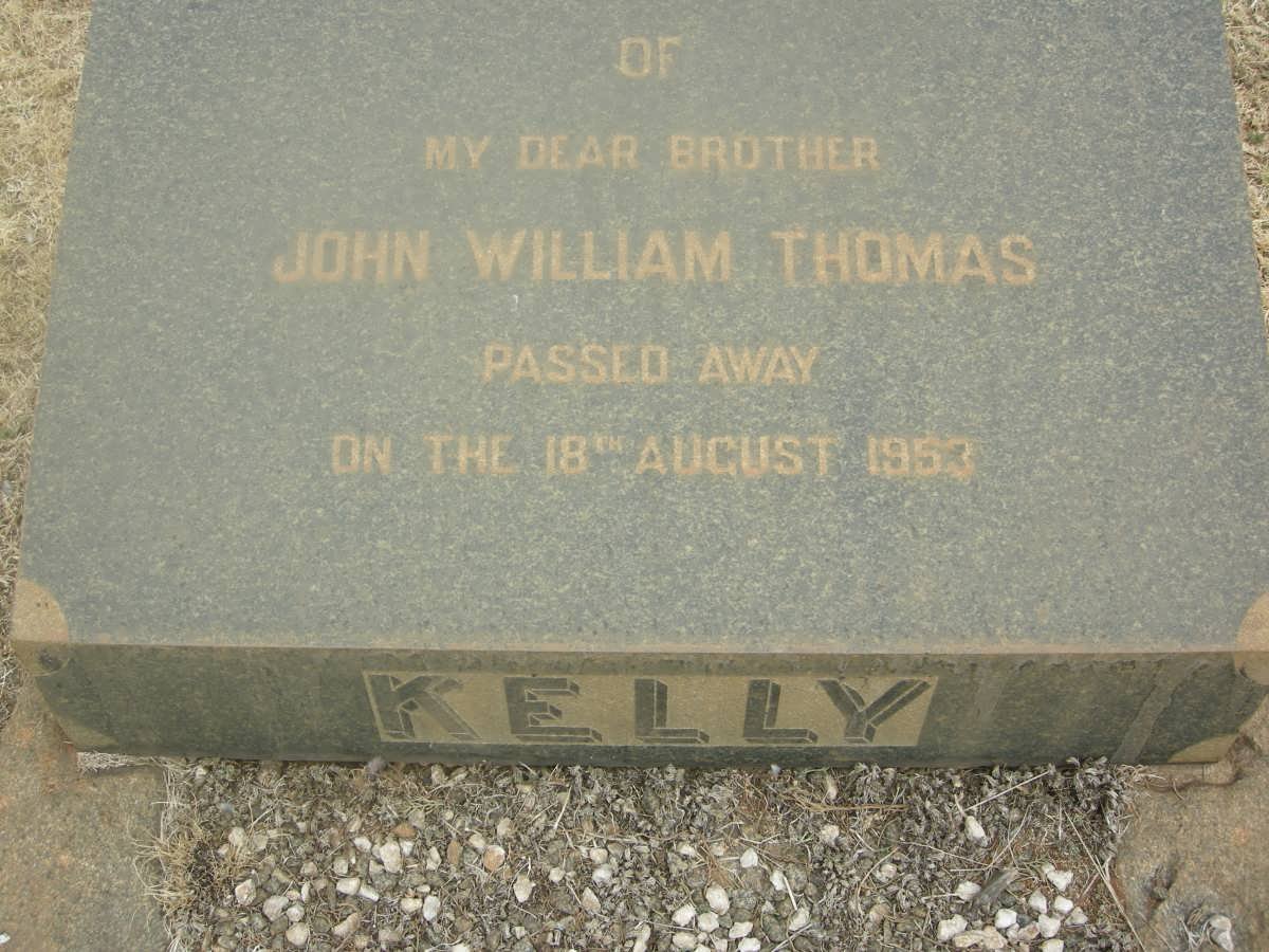 KELLY John William Thomas -1953
