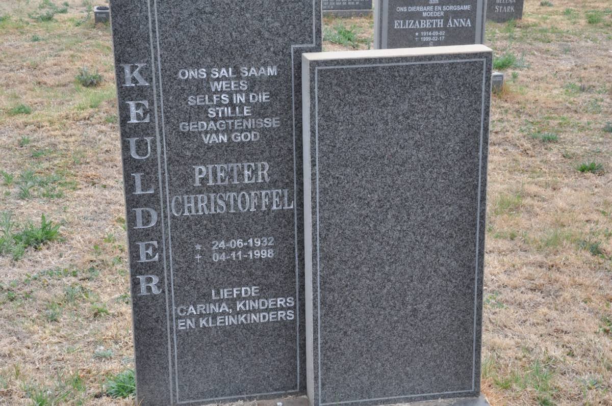 KEULDER Pieter Christoffel 1932-1998