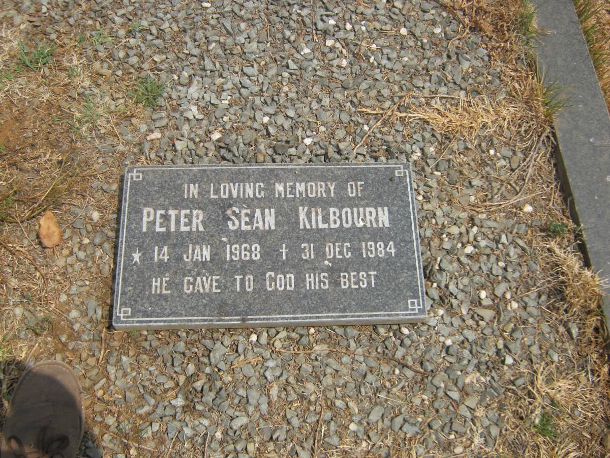 KILBOURN Peter Sean 1968-1984