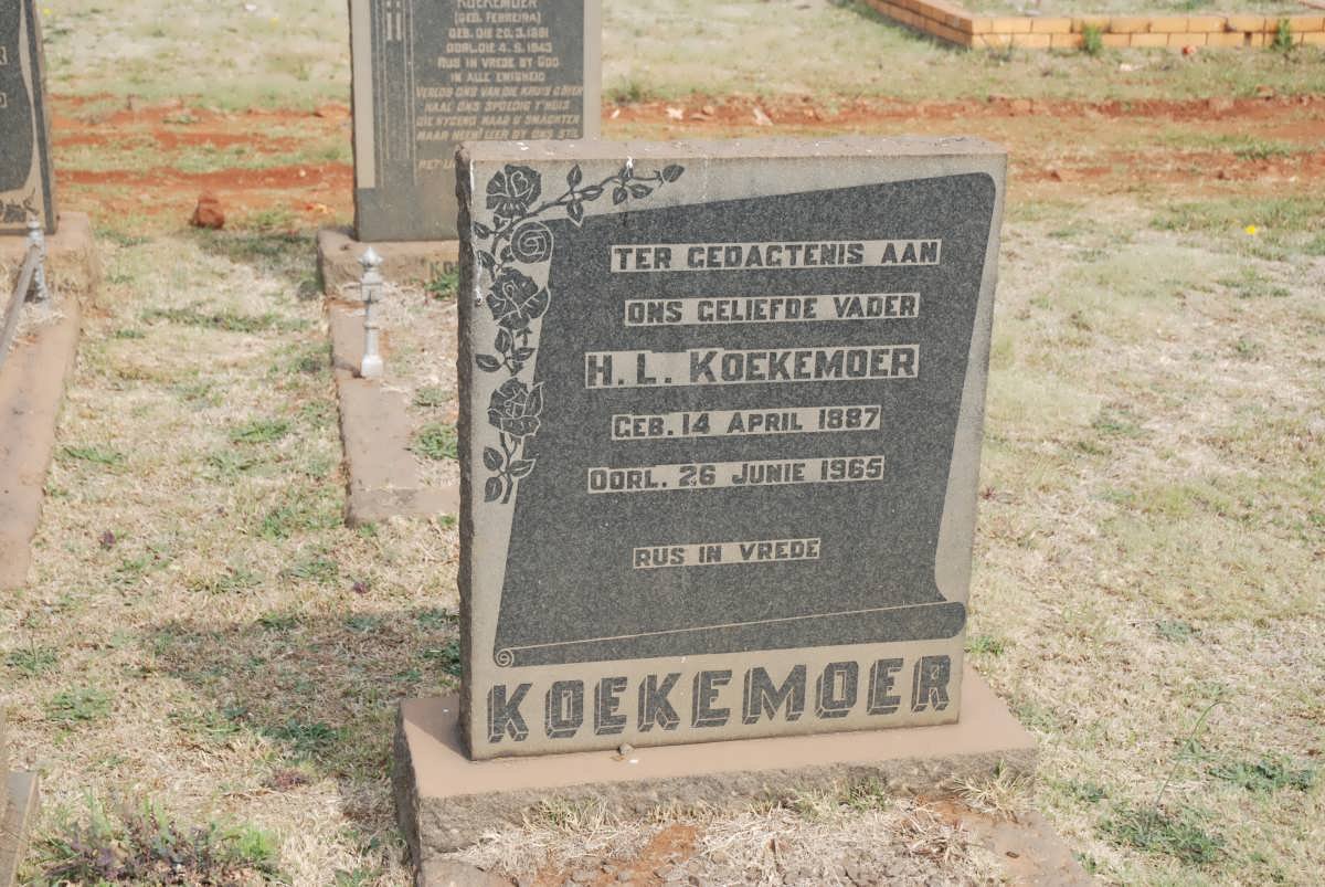 KOEKEMOER H.L. 1887-1965