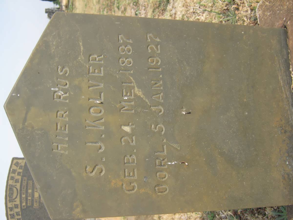 KOLVER S.J. 1887-1927