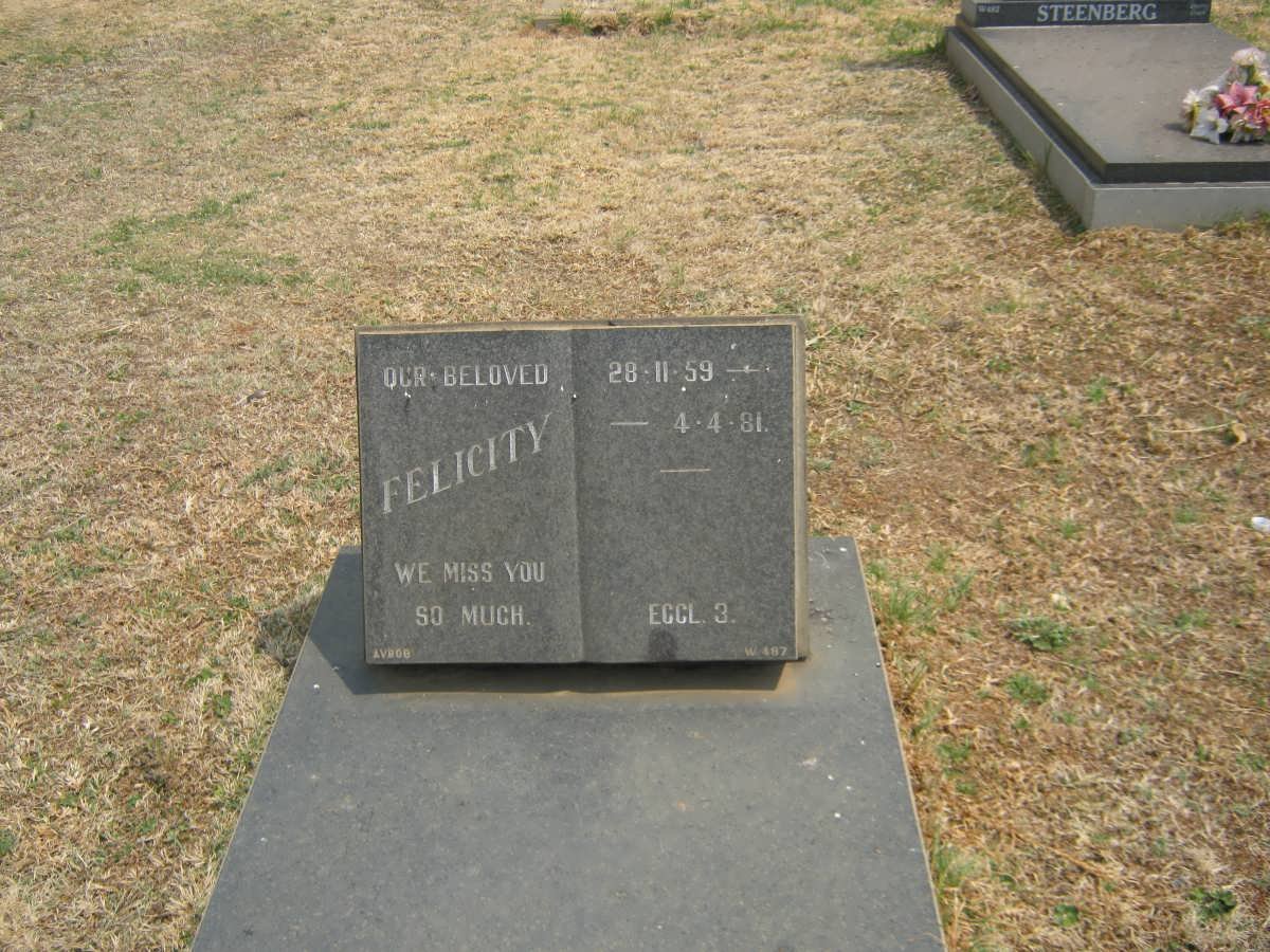 KONING Felicity, de 1959-1981