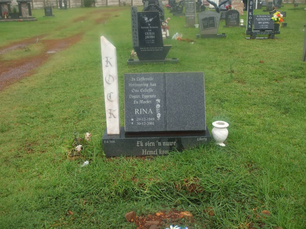KOCK Rina 1949-2001