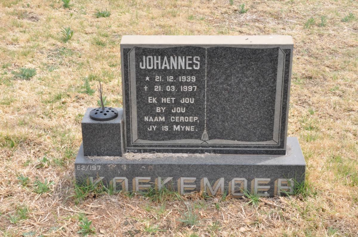 KOEKEMOER Johannes 1939-1997