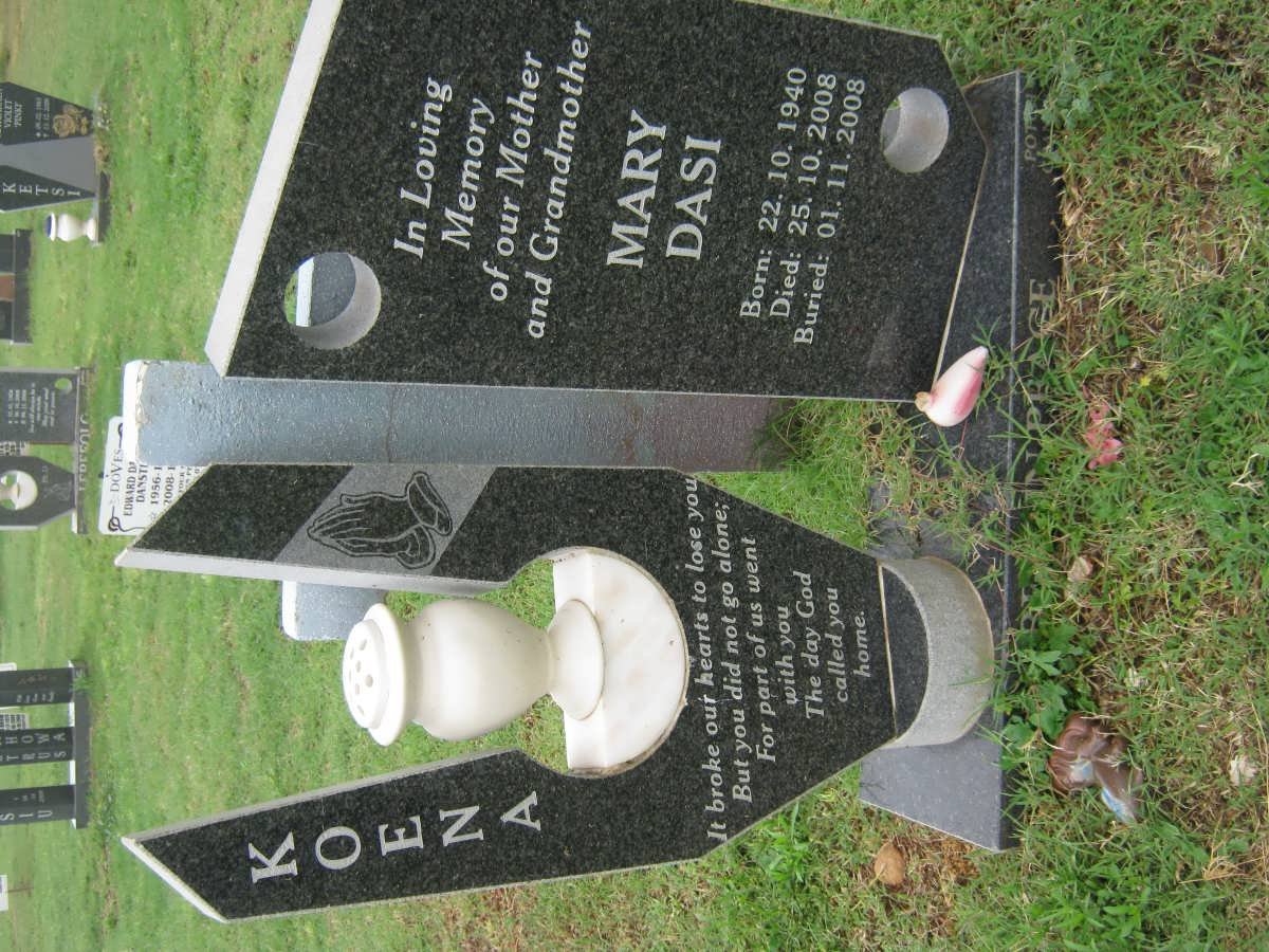 KOENA Mary Dasi 1940-2008