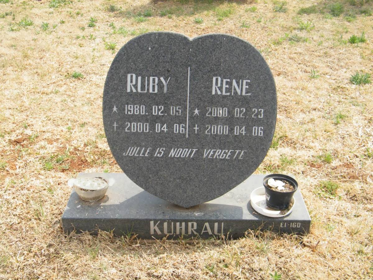 KÜHRAU Ruby 1980-2000 :: KÜRAU René 2000-2000