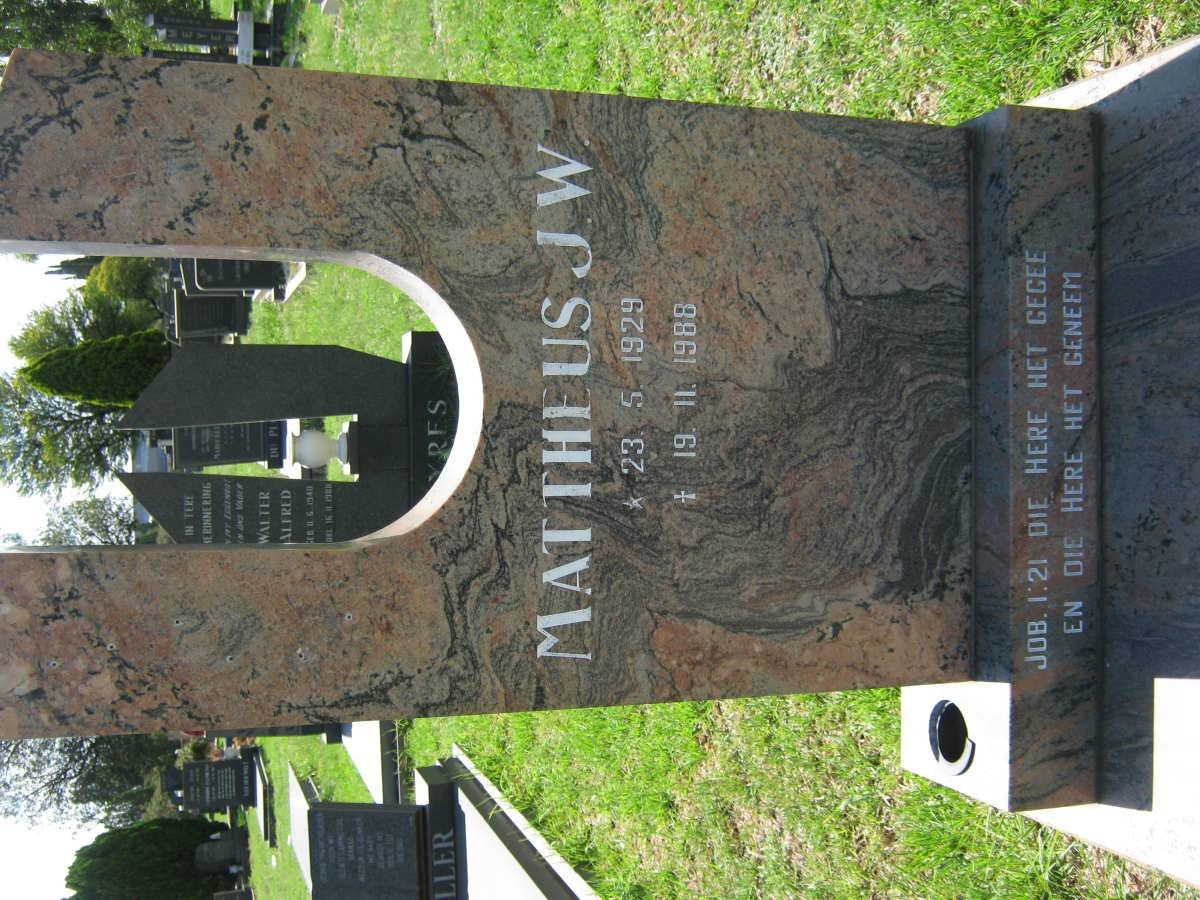 KUHN Mattheus J.W. 1929-1988