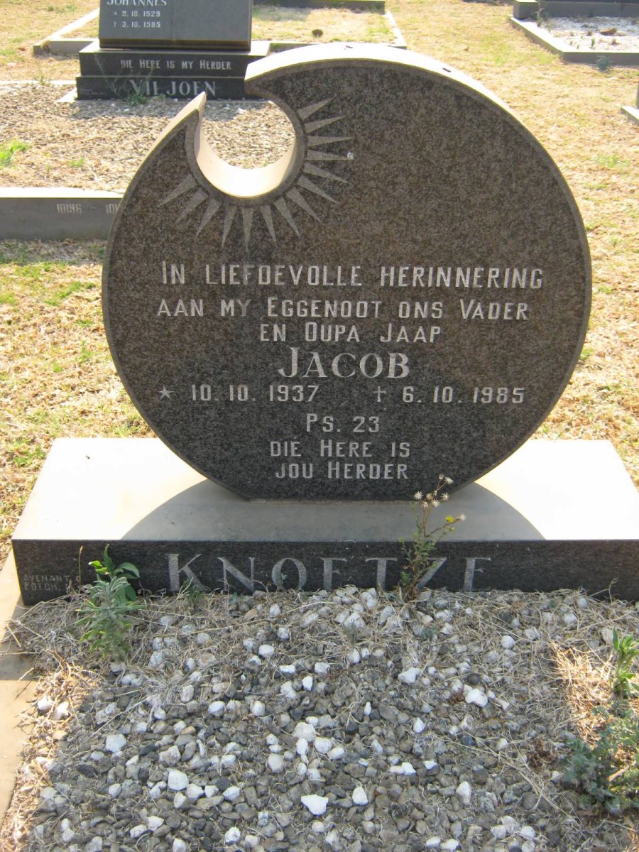 KNOETZE Jacob 1937-1985