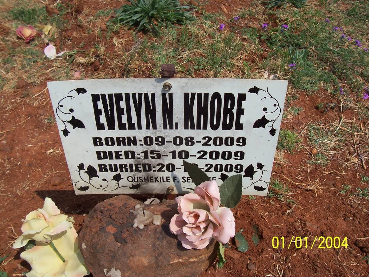 KHOBE Evelyn N. 2009-2009
