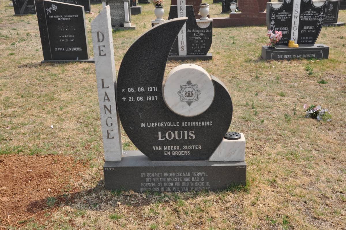 LANGE Louis, de 1971-1997
