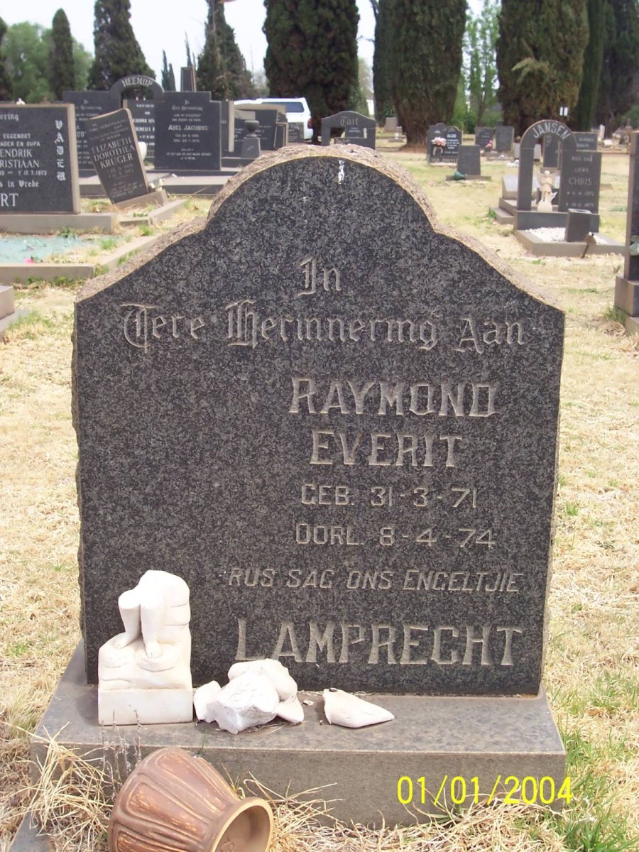 LAMPRECHT Raymond Everit 1971-1974