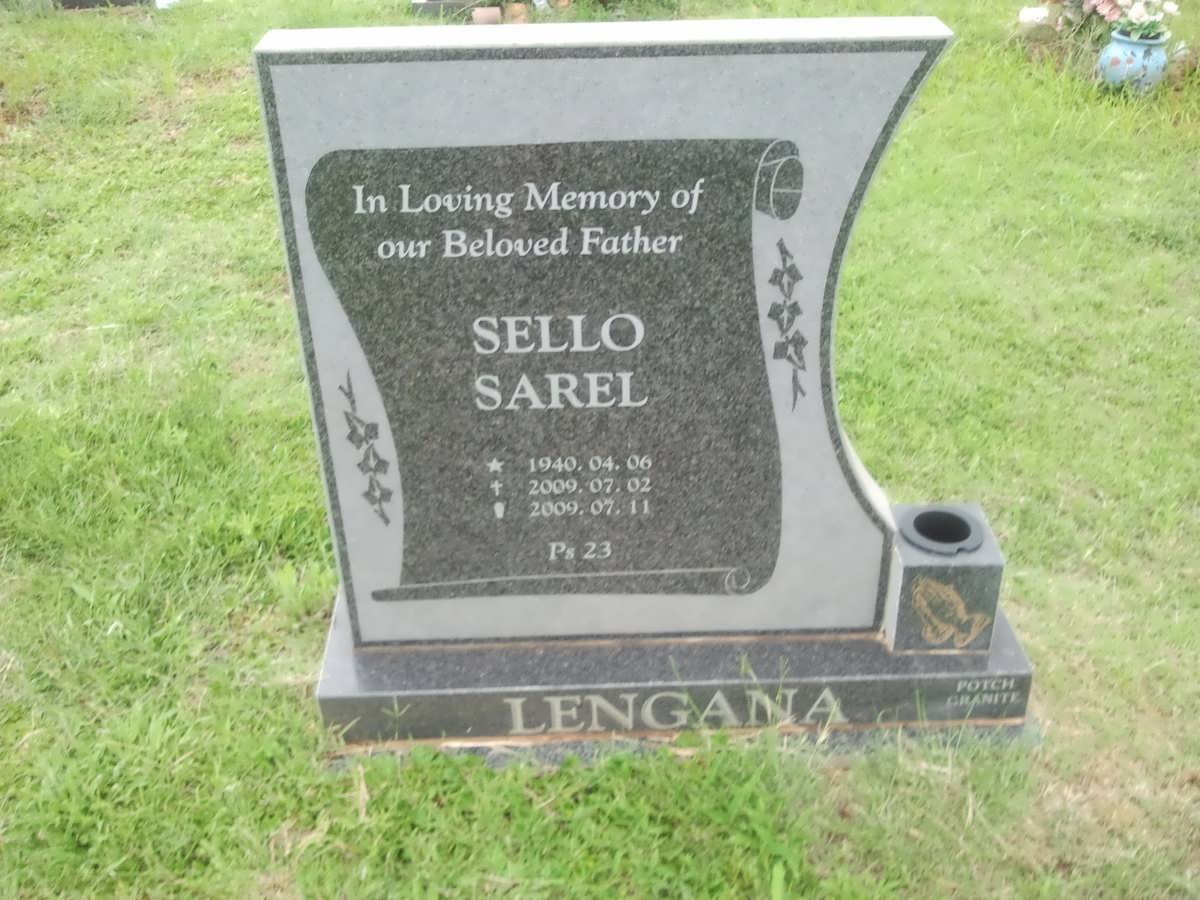 LENGANA Sello Sarel 1940-2009