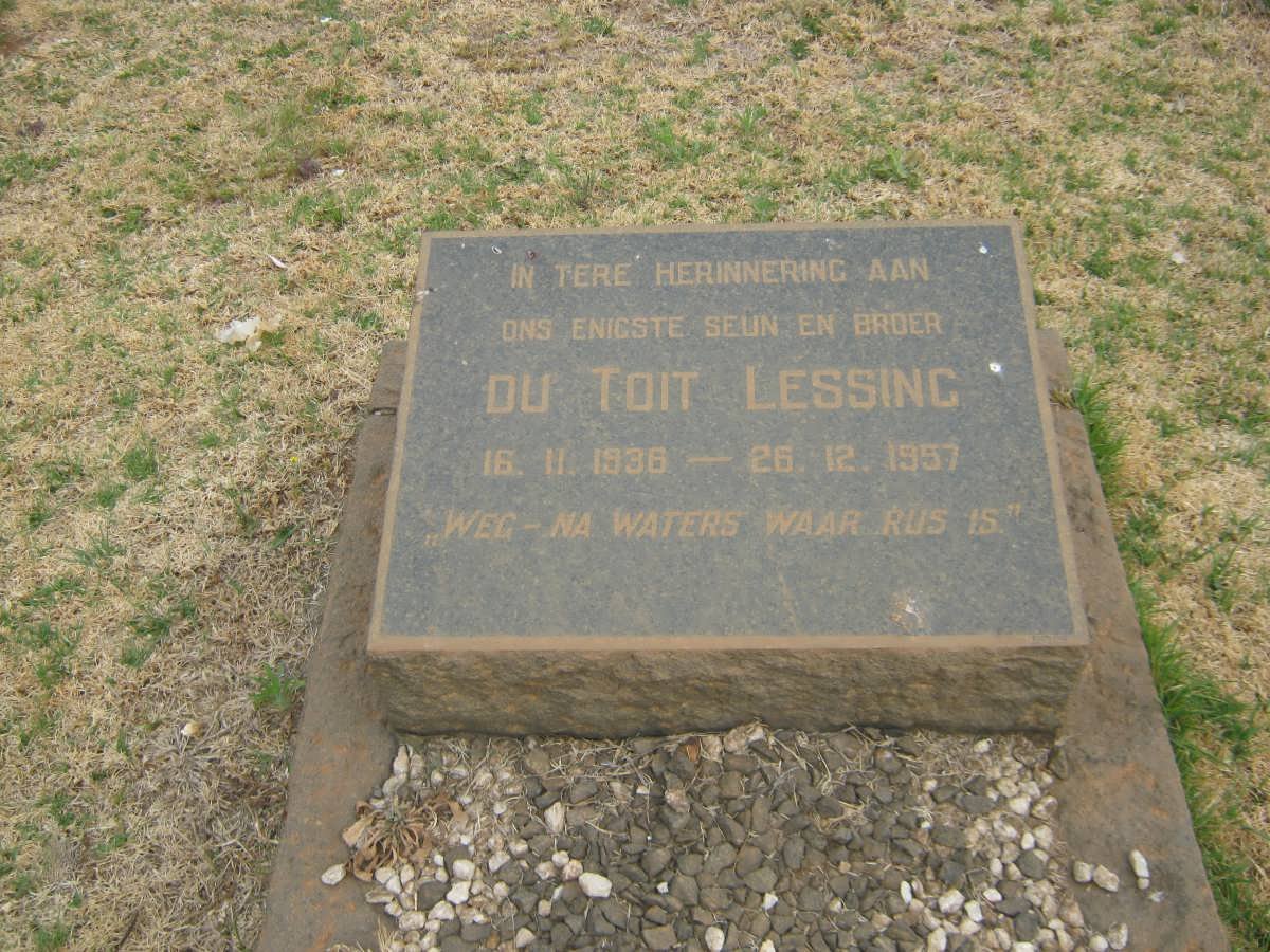 LESSING Du Toit 1936-1957