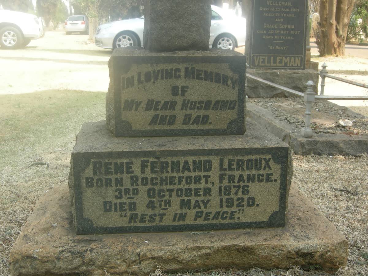 LEROUX Rene Fernand 1876-1920