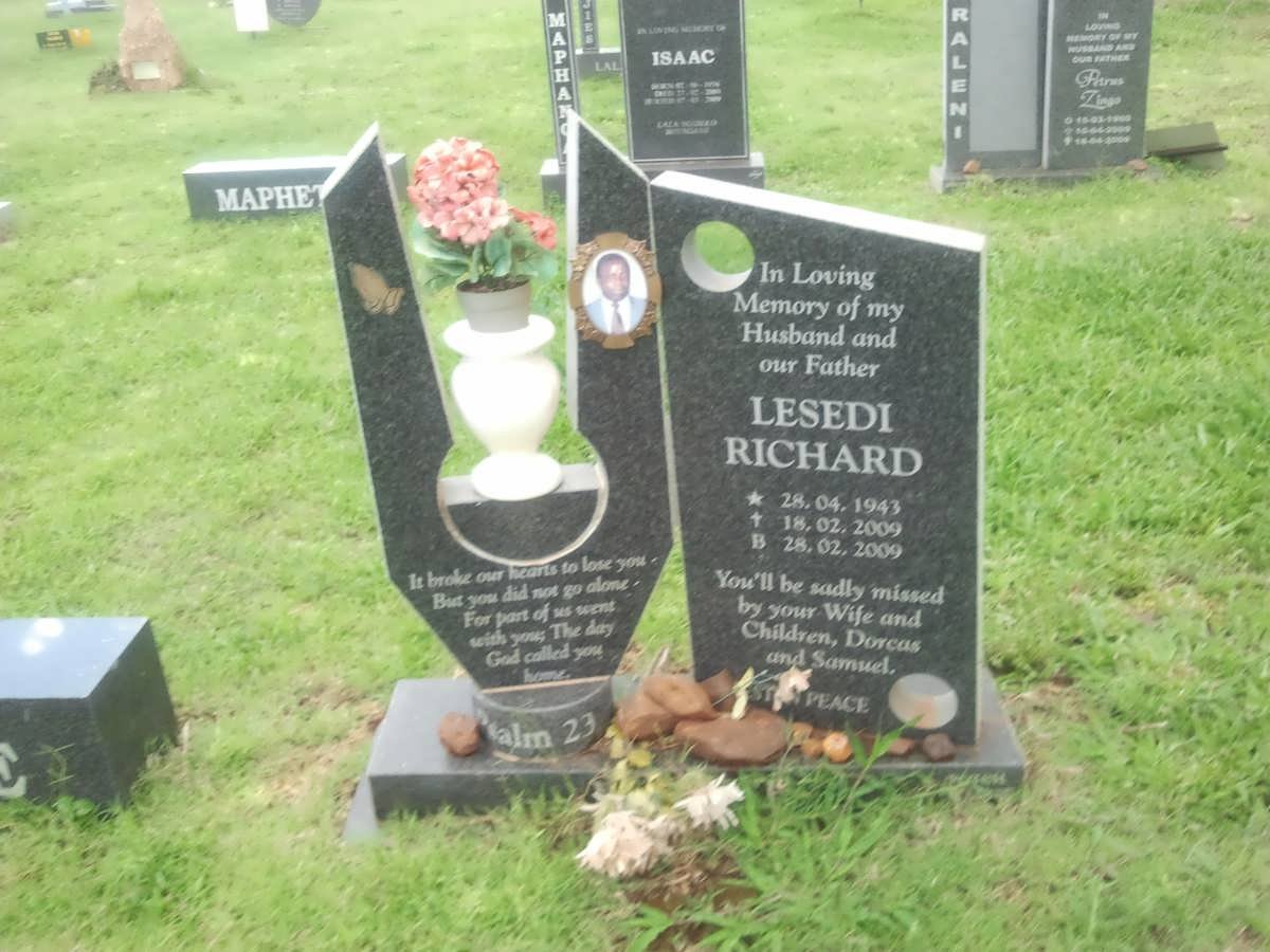 LESEDI Richard 1943-2009