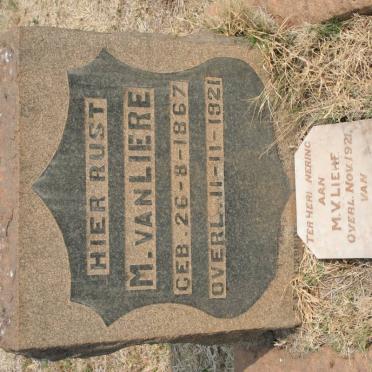 LIERE M., van 1867-1921 