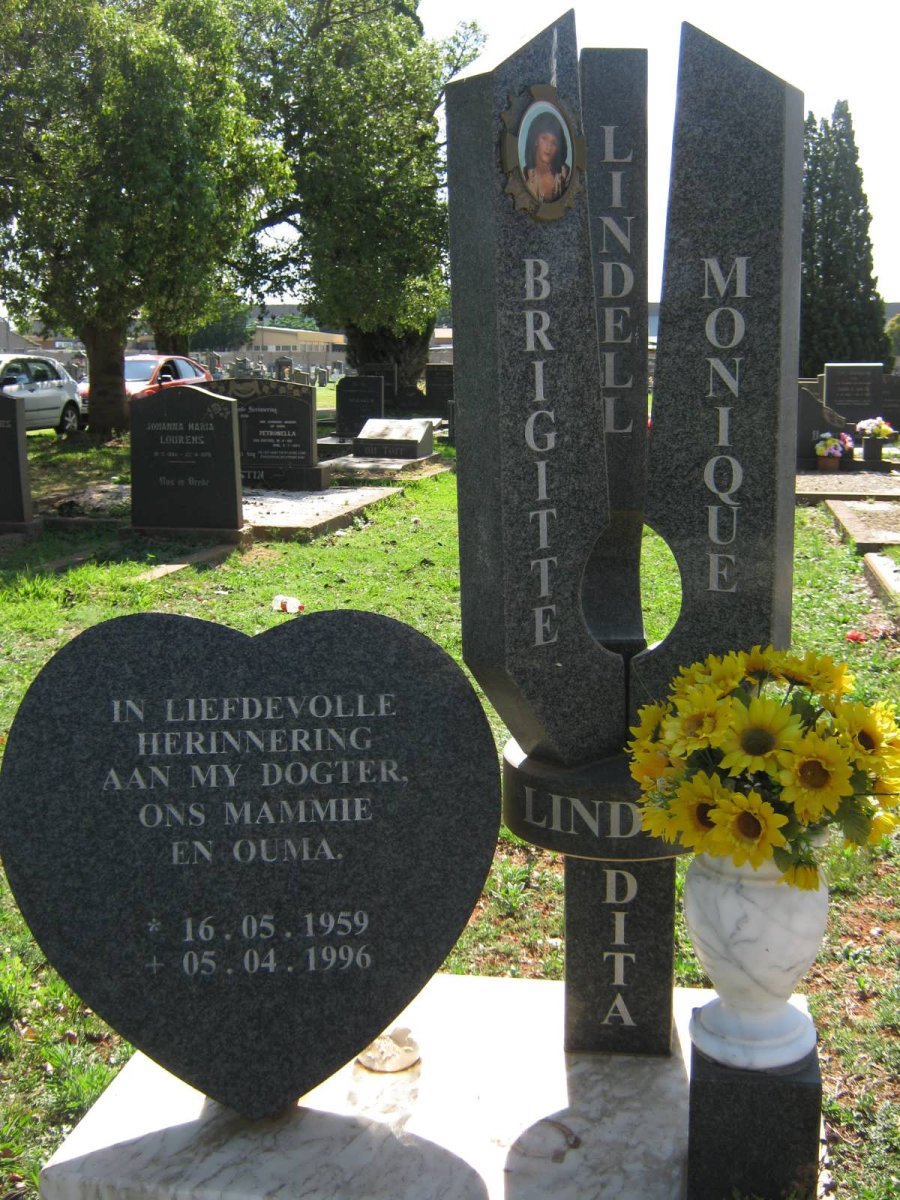LINDELL Brigitte Monique 1959-1996