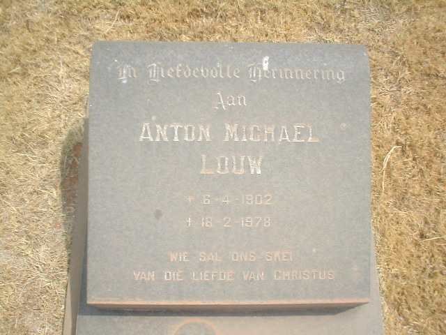 LOUW Anton Michael 1902-1978