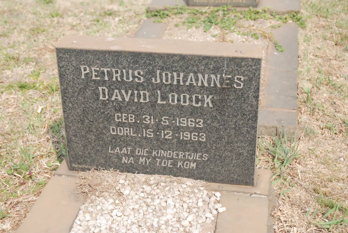 LOOCK Petrus Johannes David 1963-1963