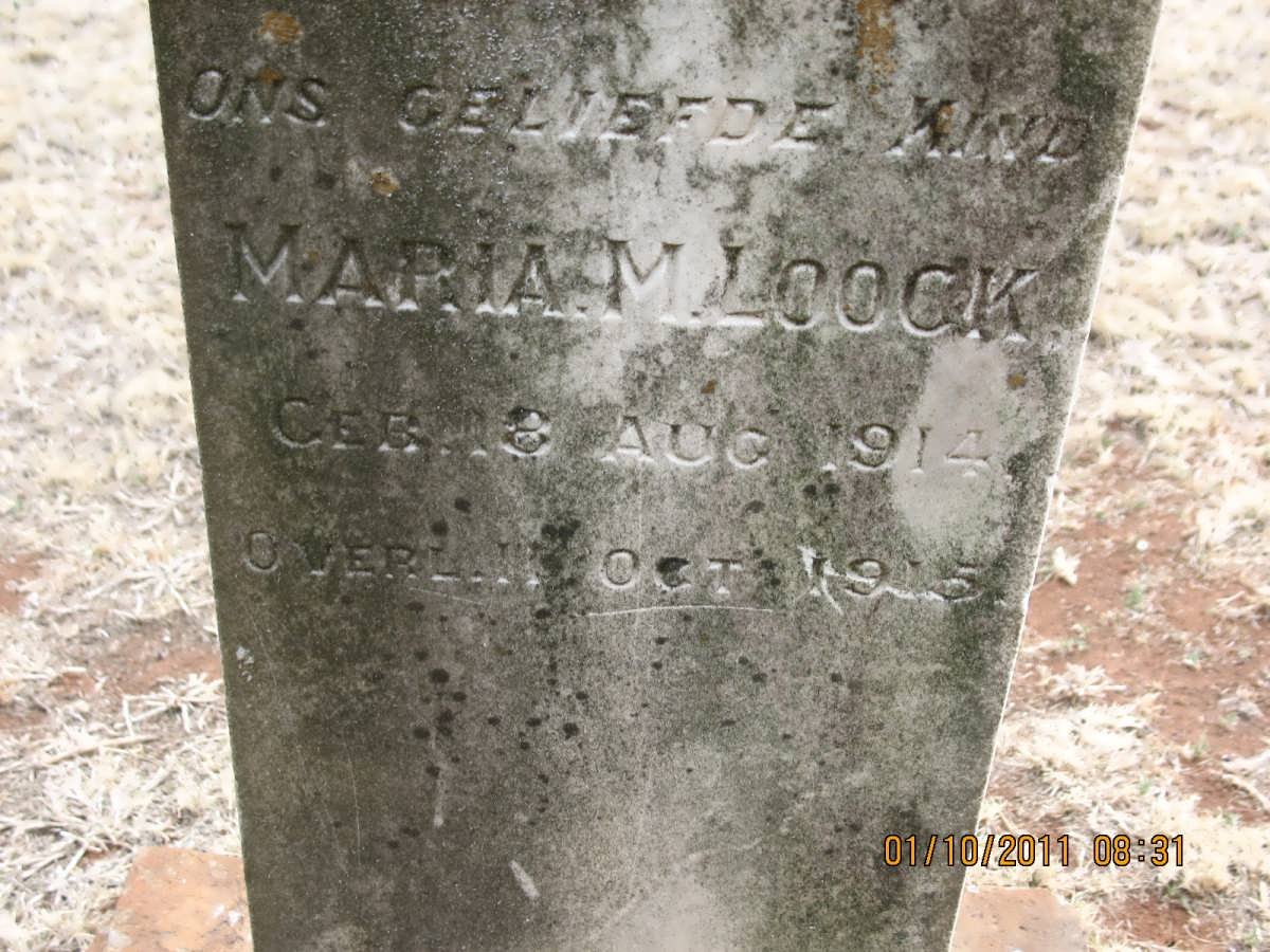 LOOCK Maria M. 1914-1915