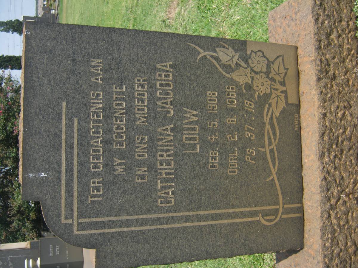 LOUW Catherina Jacoba 1908-1966