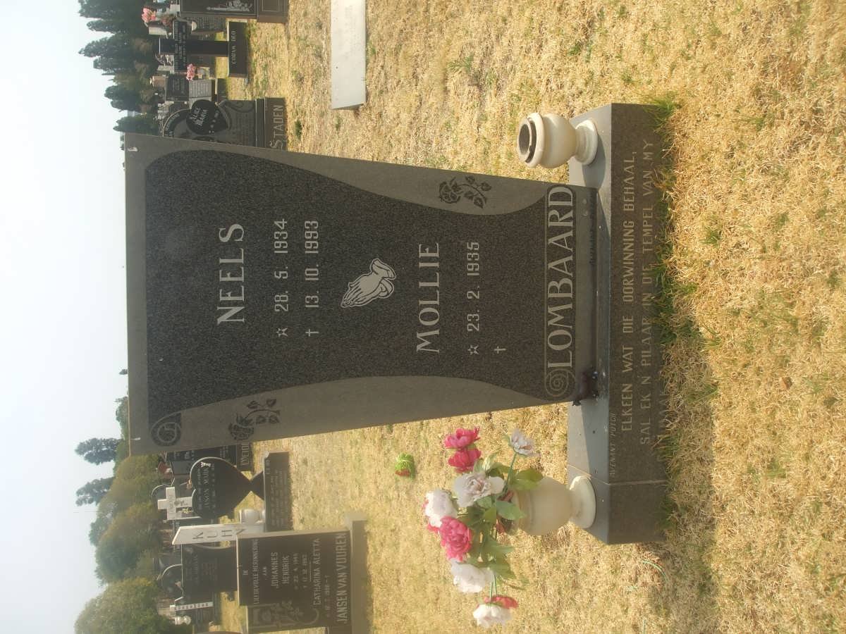LOMBAARD Cornelius Jacobus 1934-1993