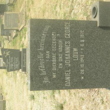 LOUW Daniel Johannes George 1943-1972