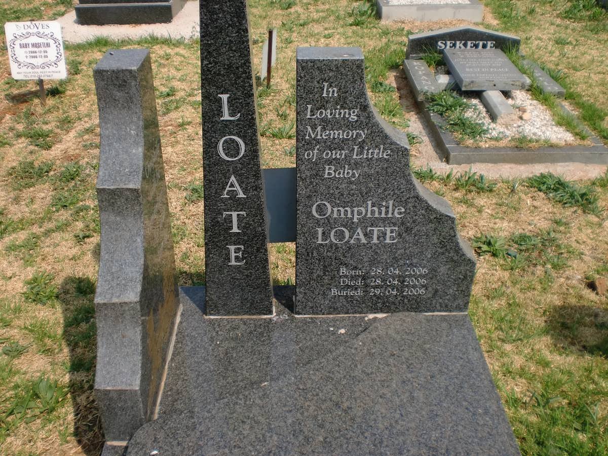 LOATE Omphile 2006-2006