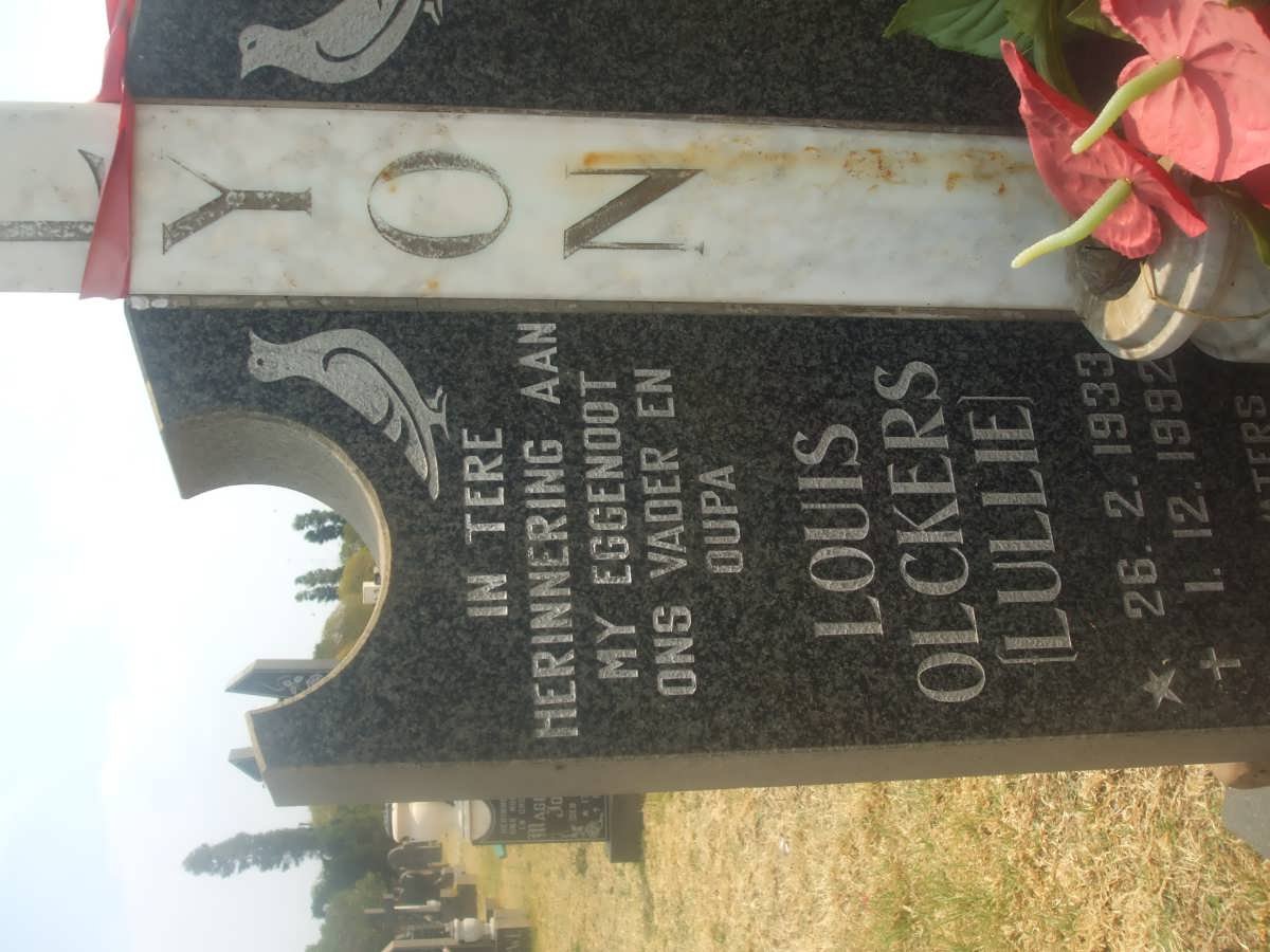 LYON Louis Olckers 1933-1992